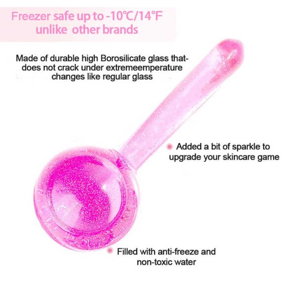 Jawline Exerciser Jaw Trainer & Cooling Ice Globes Facial Massager Multi Pack - Picture 14 of 16